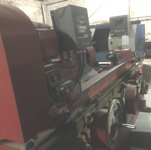 Used 10" x 48" NORTON CTU Cylindrical Grinder, MC Intellegent Drive, 15HP, 1991