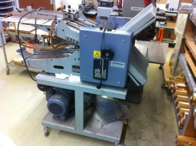Used Heidelberg Stahl T 322 UF 32 pocket folding 1989