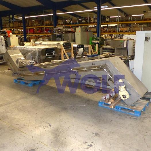 Used gebr. Stollen-Steigförderband FREI FÖRDERTECHNIK