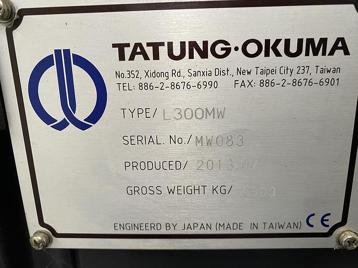 Used 2013 Okuma Genos L300 MW