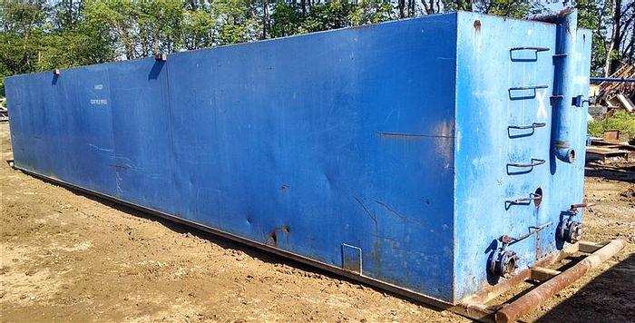 Used Mud Tank dims 40' L x 96" W x 83" H