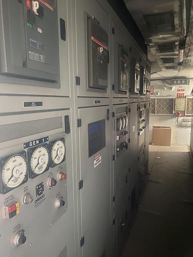 Used AC VFD houses Switch gear and multi drive units