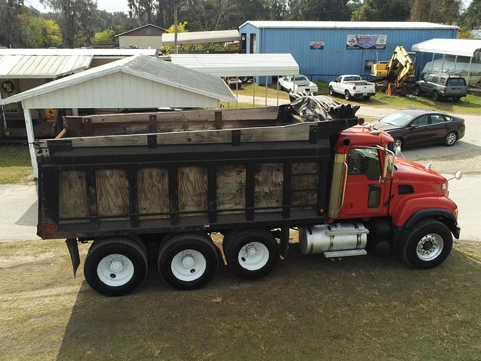 Used Mack dump truck
