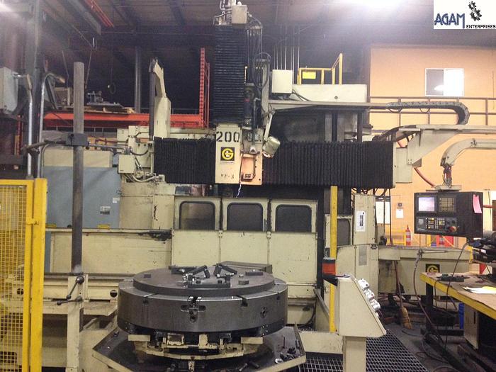 Used Giddings & Lewis 48 CNC VTL 