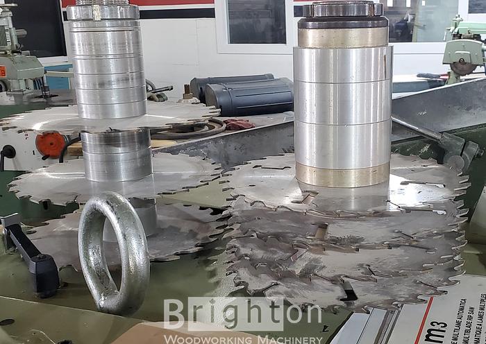 Used SCM M3 used 56 hp multi-ripsaw.