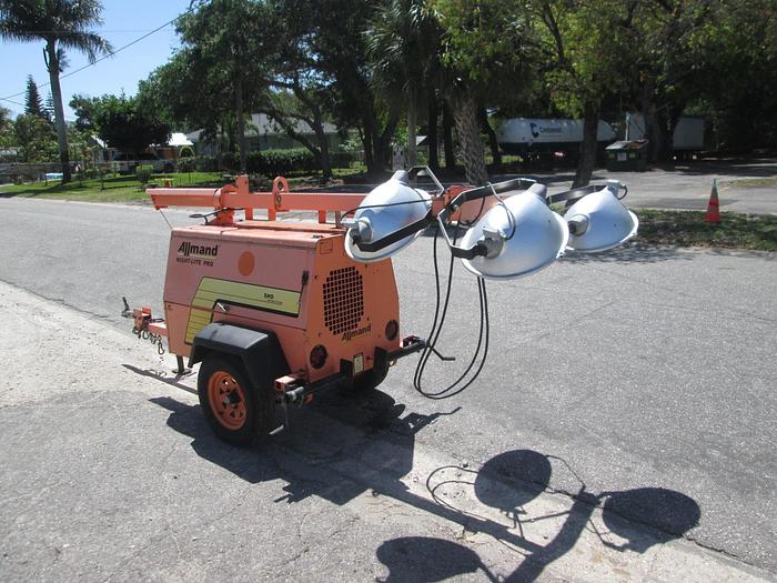 Used Allmand Portable Telescopic Light Tower