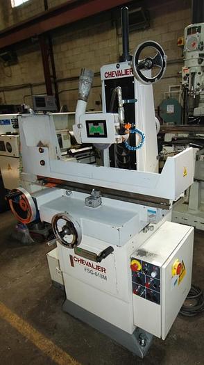 Used 6" X 18", CHEVALIER FSG-618M, MANUAL SURFACE GRINDER