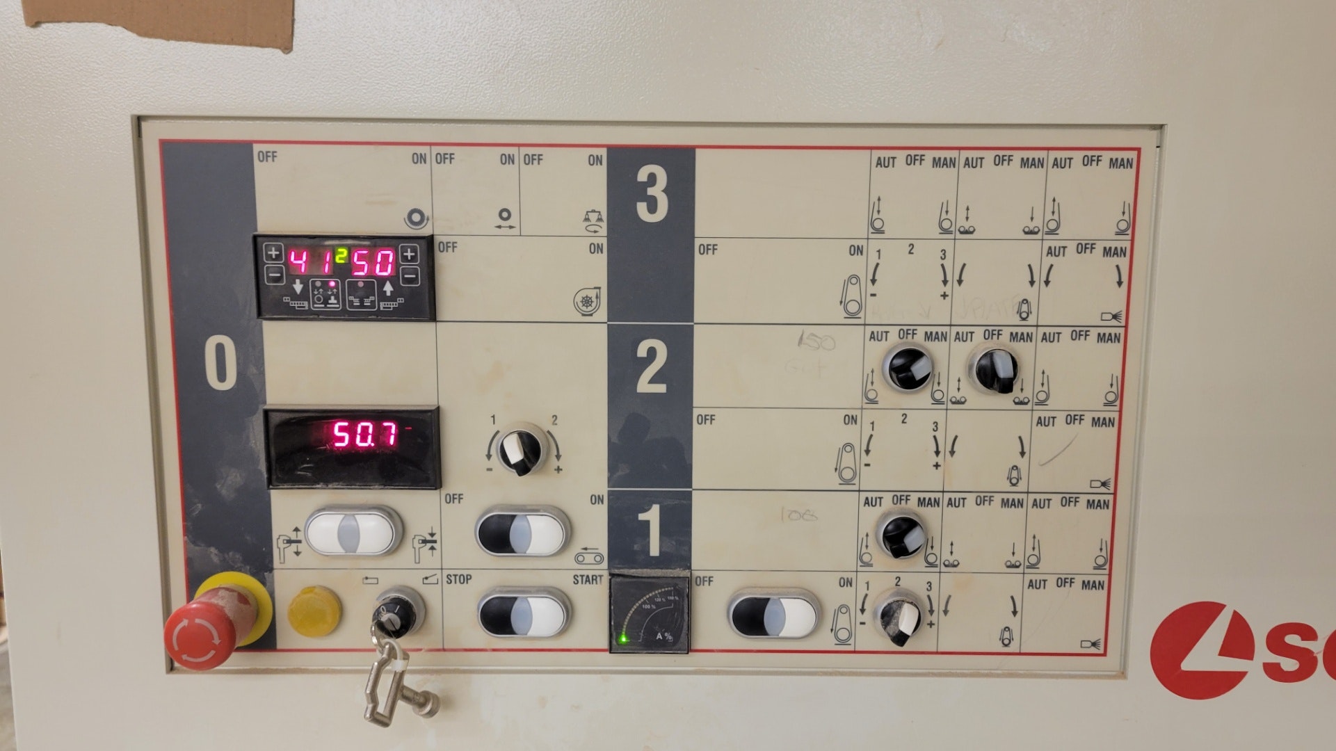Used Used 2011 SCM Sandya 3S (2) Head 43" Widebelt Sander