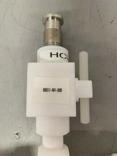 Used Polymer Drum Siphon 13.5" Tube w/ Stainless Steel Swagelok 1" Sanitary Fitting