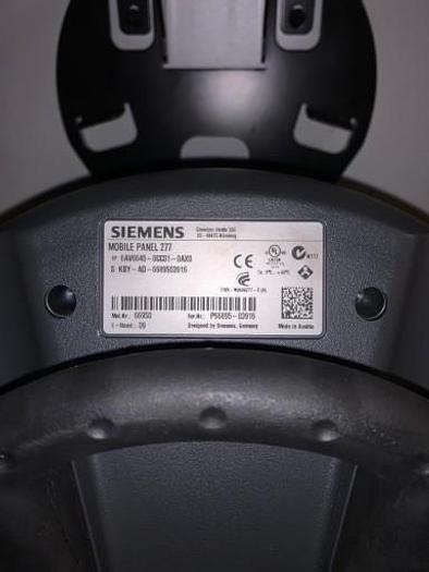 Used Siemens Mobile Panel 277 6AV6645-0CC01-0AX0 + Cont
