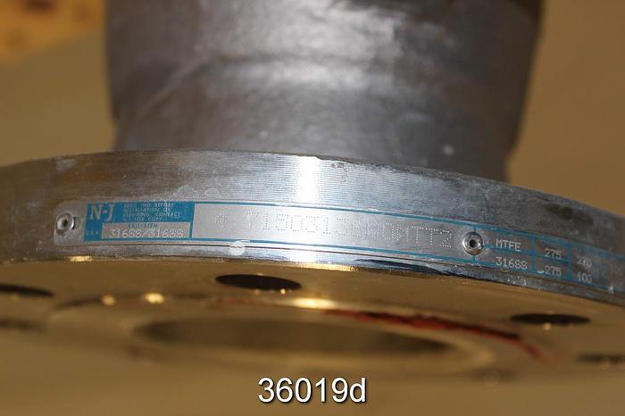 Used Neles Jamesbury 4" Ball Control Valve, 4 7150 31 3600 MTT2 #36019