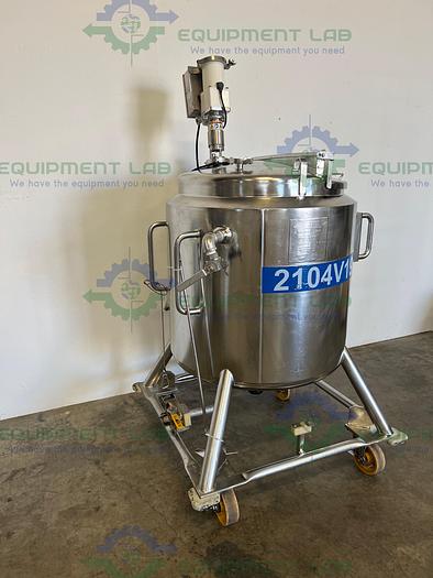 Used DCI  200 Liter Stainless Steel Jacketed Mixing Tank w/ PharMix Agitator