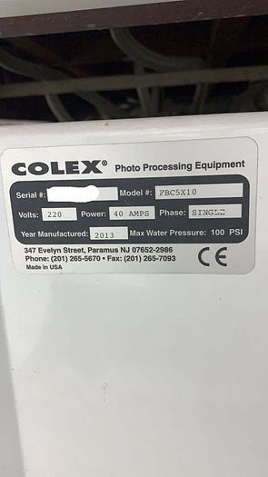 Used 2013 Colex T105