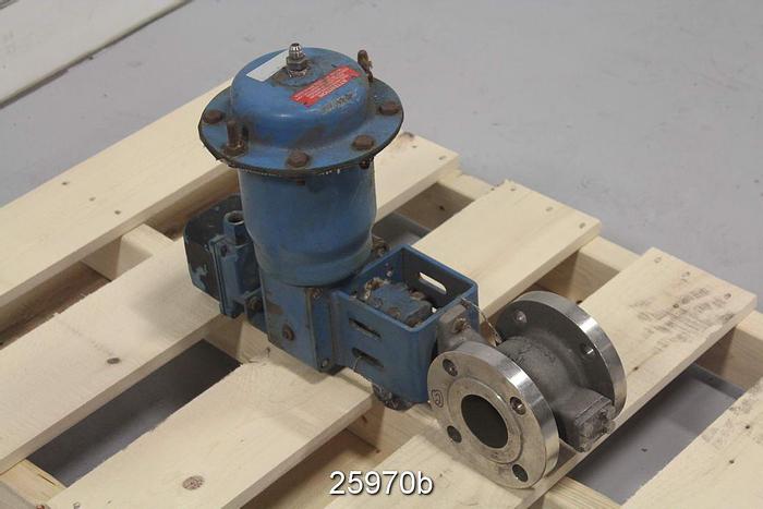 Used Neles Jamesbury R21CB02CCJA 2" Neles Jamesbury Air Operated Ball Valve, Cg8M Body, 329Ss Shaft, Cg8M/Hc Ball, Nel Seat, Qpic/M Quadra Power Ii Actuator, Neles Indicator, 275 Psig Cwp At 482 Degrees F, Class 150 #25970