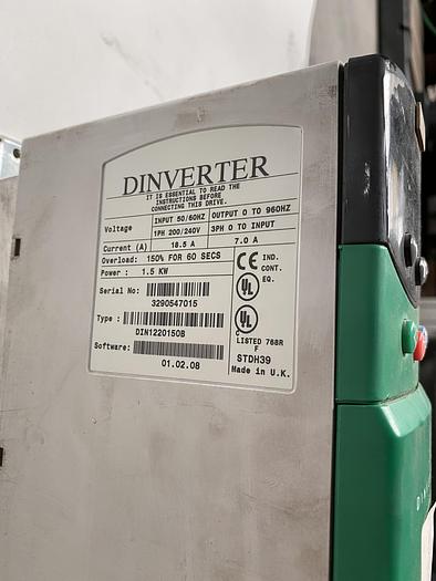 Used Control Techniques  Dinverter DIN1220150B