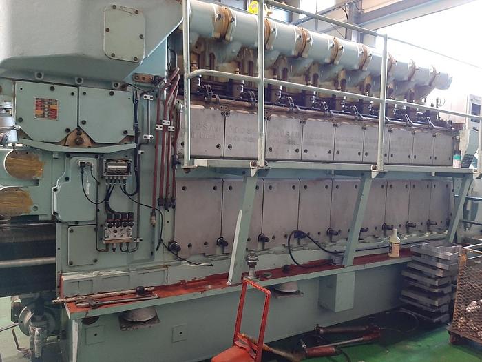 Used MAN Doosan 9L21/31 generator sets mfg 2013 excellent working condition