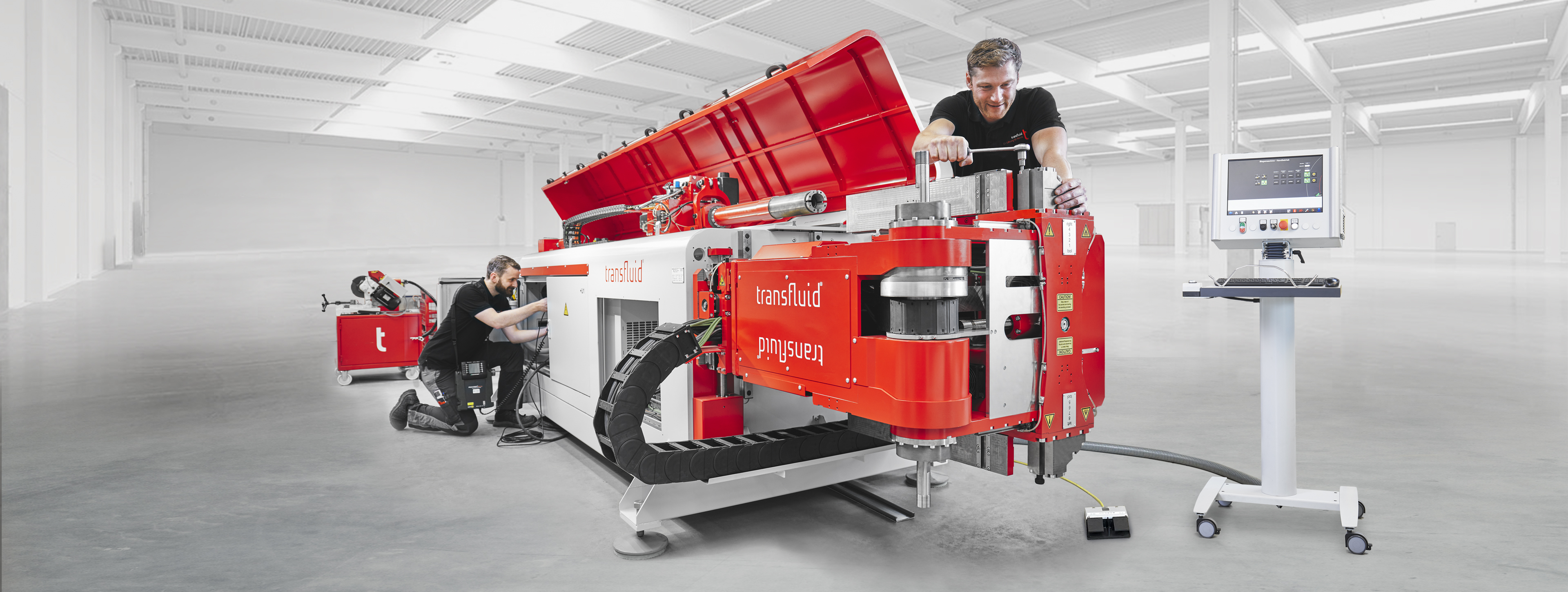 Transfluid New CNC tube bending machines