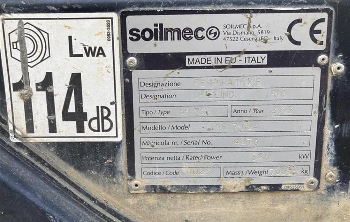 Used 2013 Soilmec SR 75