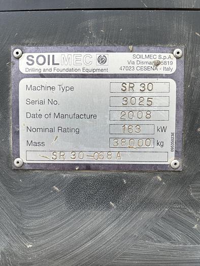 Used 2008 Soilmec SR 30