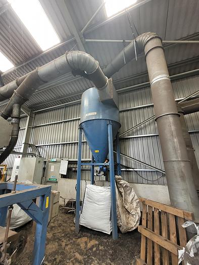 Used Eldon MPR 160T Tyre Recycling Line