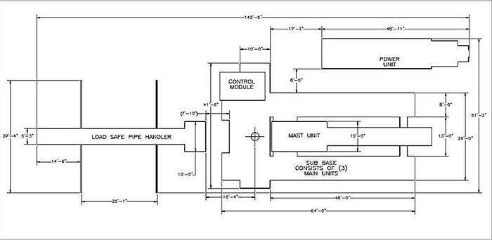 2015 Schramm T500XD Heavy Hoist Drill Rig