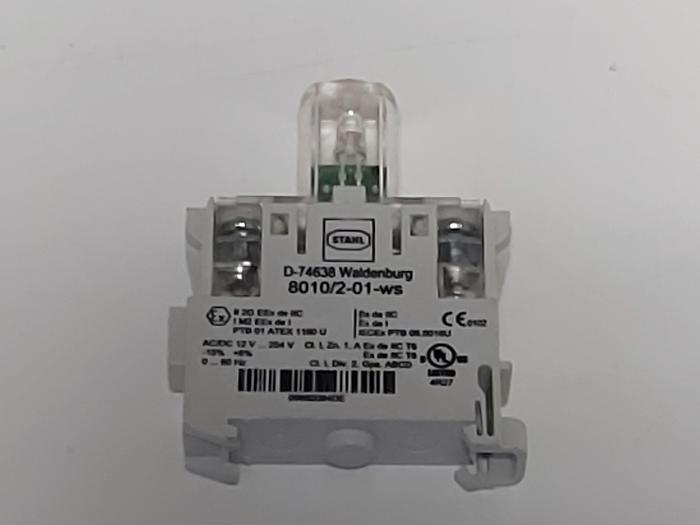 Ex Leuchtmelder, weiß, 8010/2-02-ws, R. Stahl neuwertig