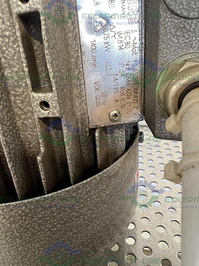 Used Siemens 1LA5083-4AA22-Z Motor .75kW, 220/380V