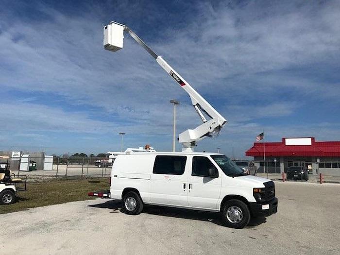 Used 2013 Ford E350 Terex HiRanger NT29 34ft Bucket Truck
