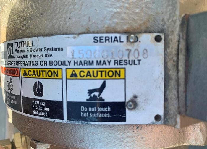 Used Pump, Vacuum, 10 HP, Wintek, Ndl B200, Dekker, Booster #C743960