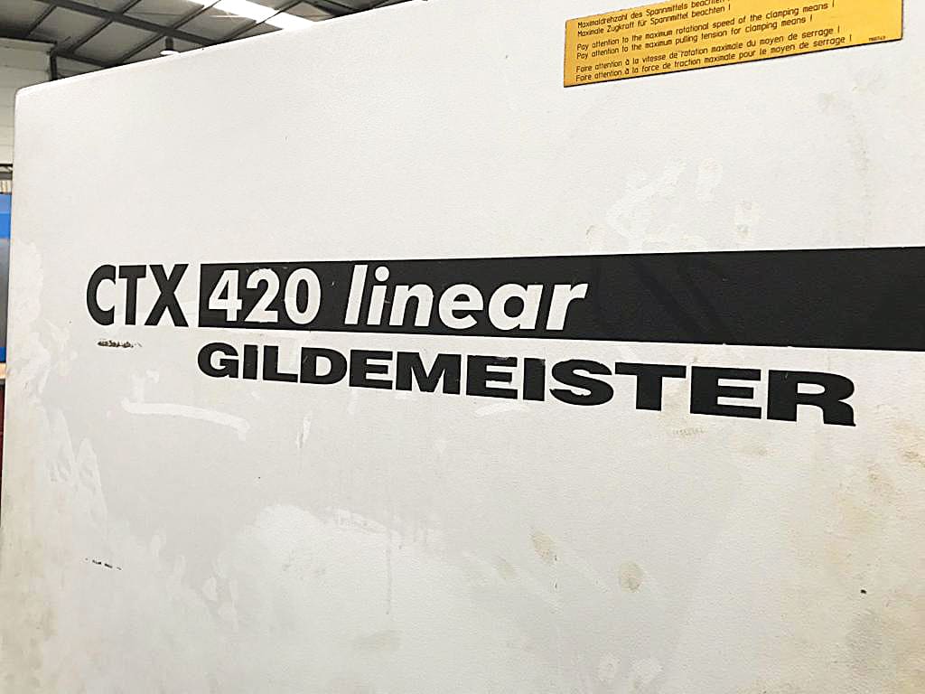 Used Dmg Gildemeister CTX 420 - CNC Turning - 2002