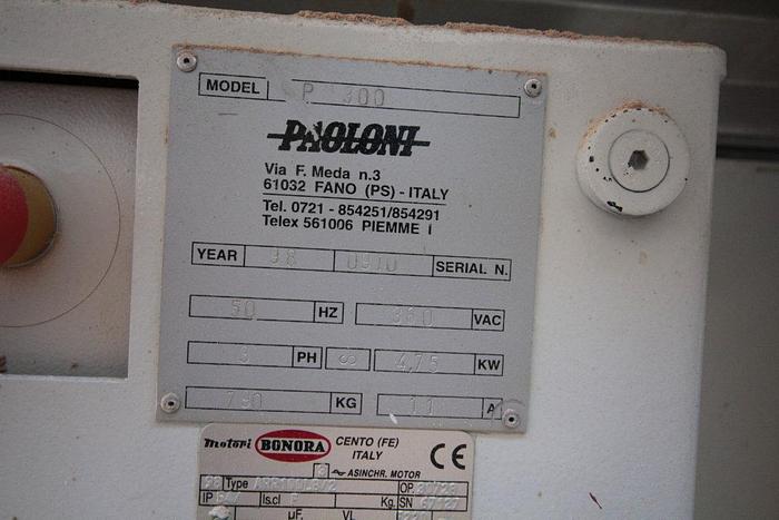 Used Paoloni P300