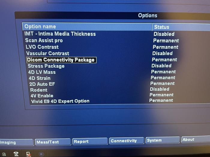 Used 2010 GE Vivid E9