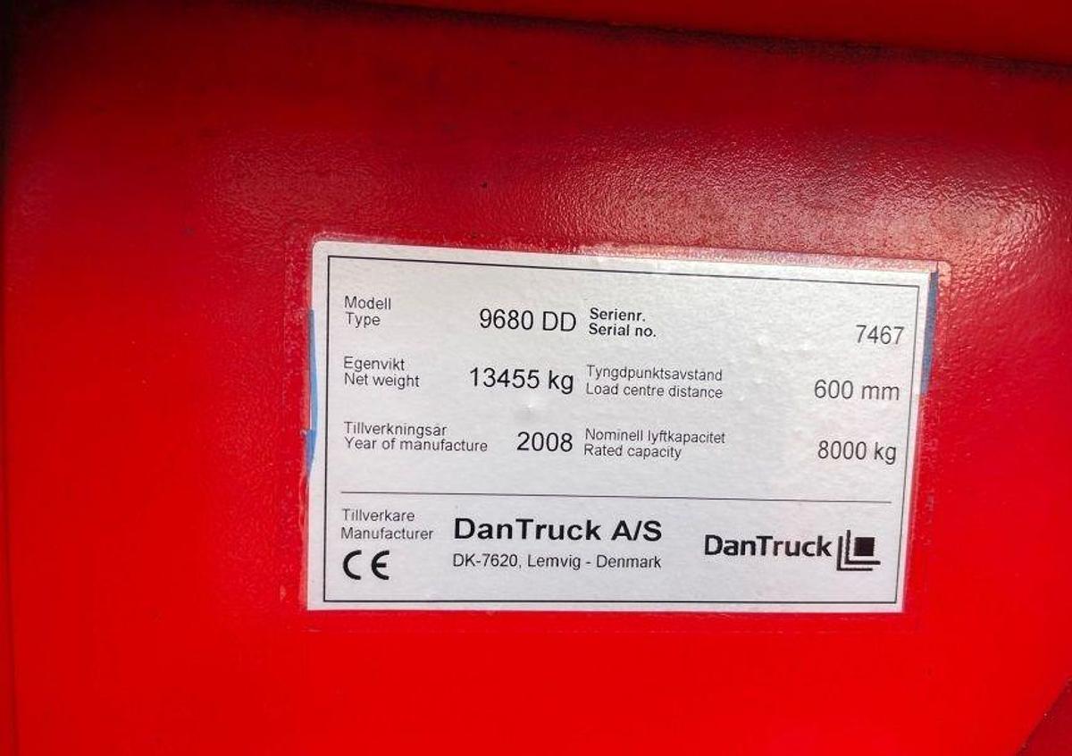 Used Wózek widłowy Dantruck