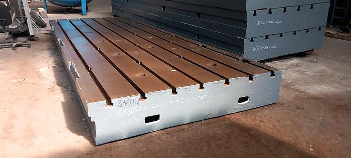 Used Płyty montażowe z rowkami teowymi