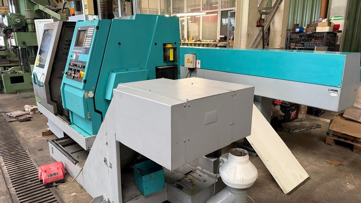 Used Tokarka CNC INDEX ABC  z podajnikiem pręta 