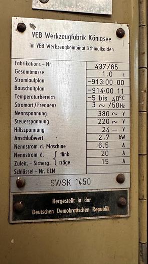 Used Szlifierka do pił tarczowych 