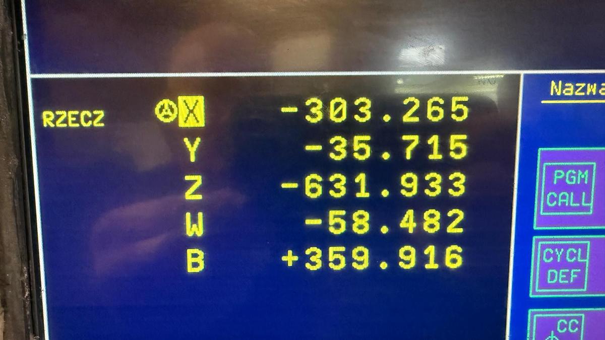 Used Wytaczarka DEFUM WFM 100 N CNC