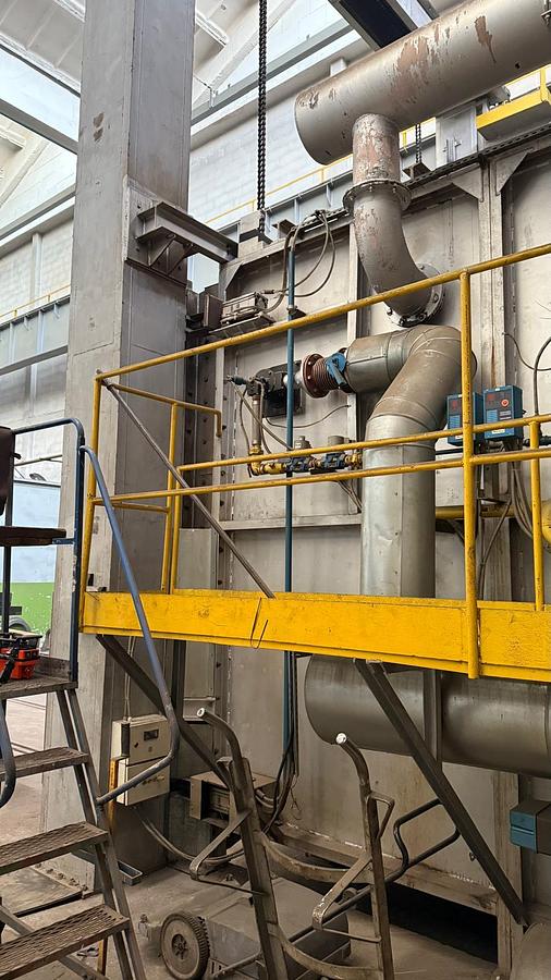 Used Piec komorowy z wysuwnym trzonem ZREMB - REMOS