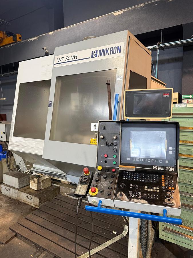 Used Centrum obróbcze MIKRON WF74