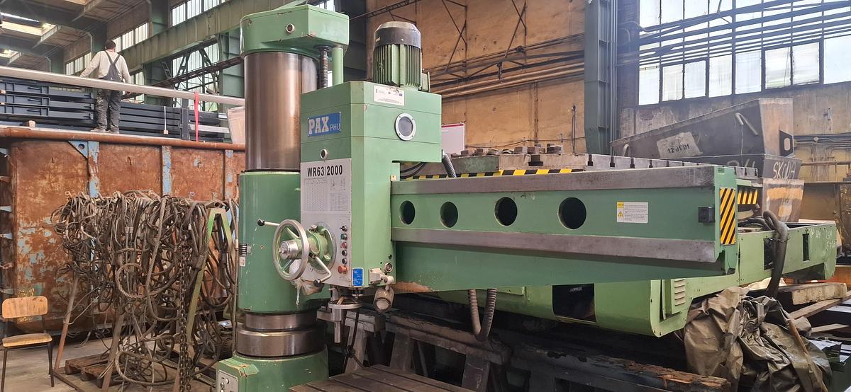 Used Wiertarka promieniowa PAX WR 63/2000