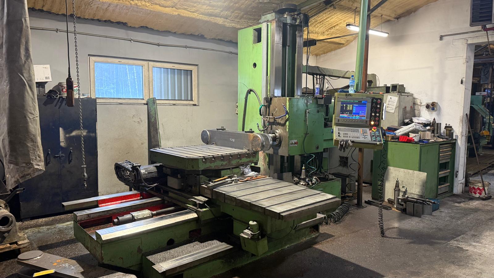 Used Wytaczarka DEFUM WFM 100 N CNC