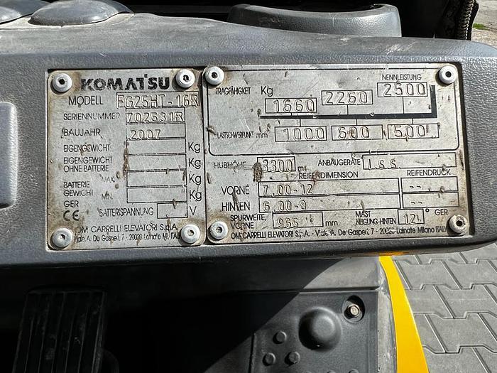 Used Wózek Komatsu
