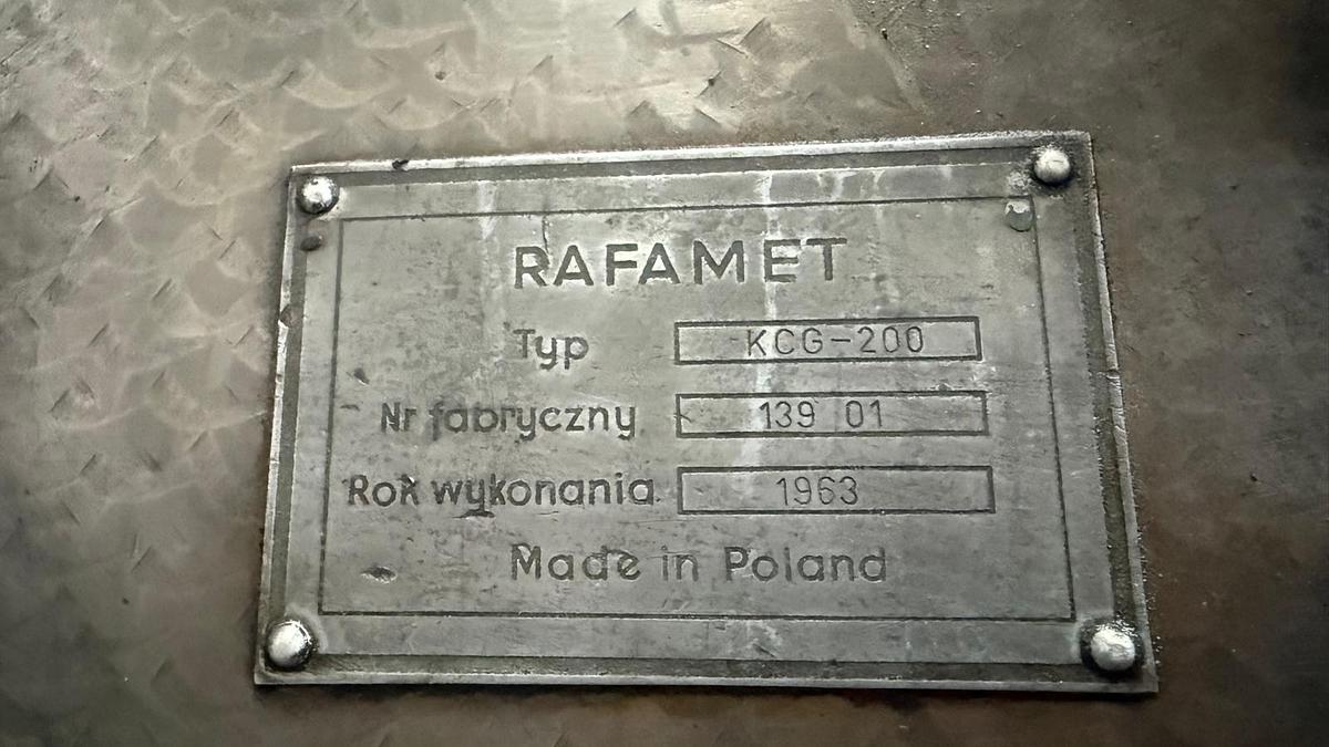 Used Tokarka karuzelowa Rafamet KCG 200