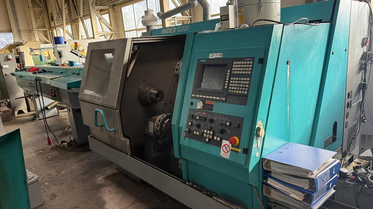 Used Centrum tokarskie INDEX G200C