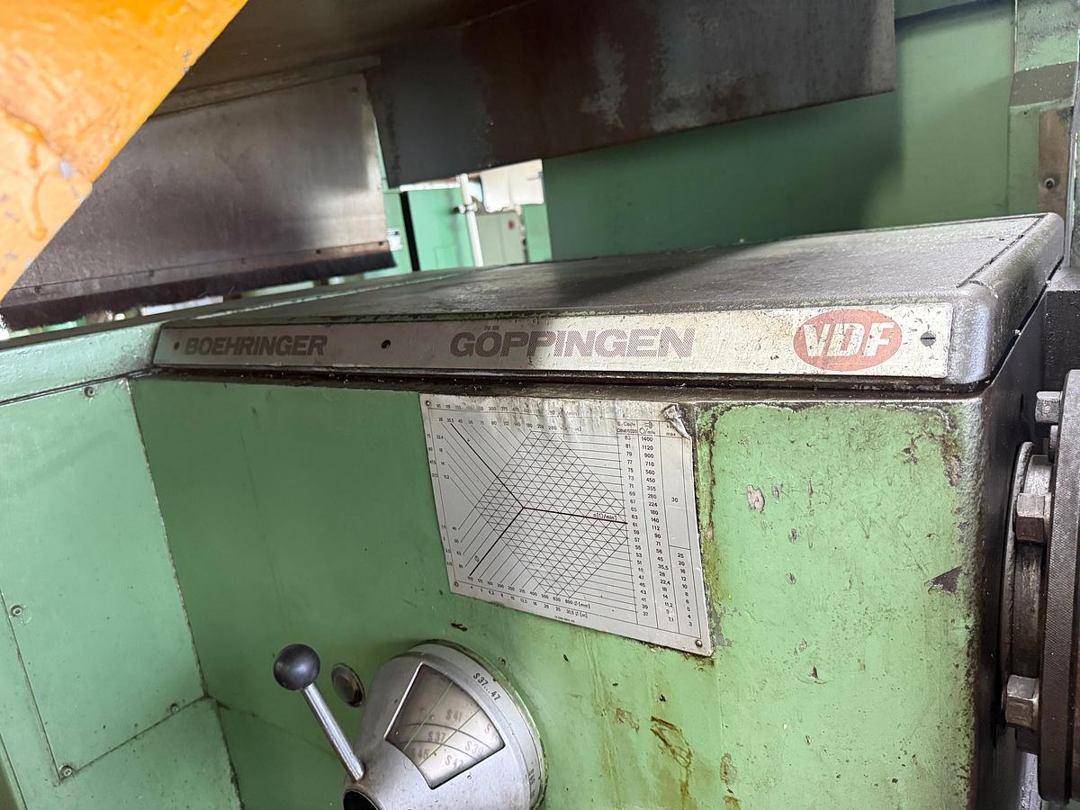 Used Tokarka CNC VDF Boehringer DN 820 - 2 