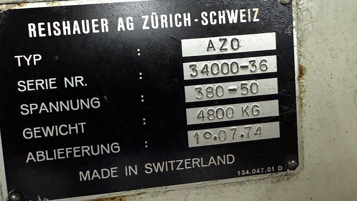 Used Szlifierka do kół zębatych REISHAUER AZO 