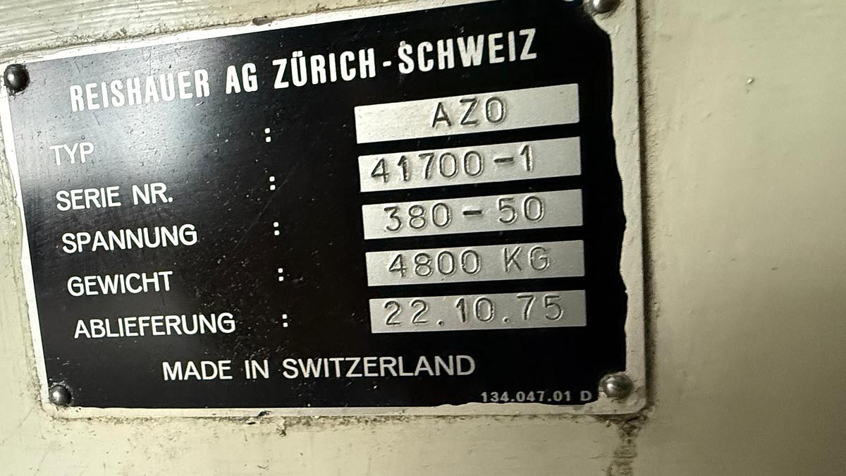 Used Szlifierka do kół zębatych REISHAUER AZO