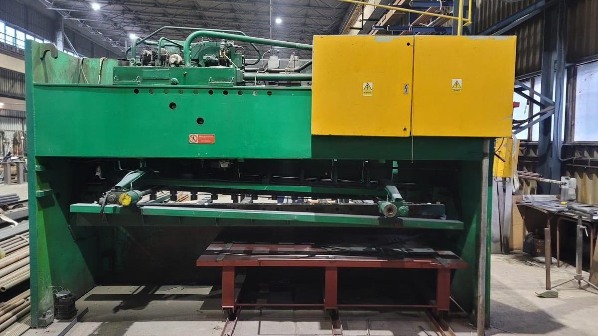 Used Nożyce gilotynowe Strojaren Piesok CNTA 3150/16