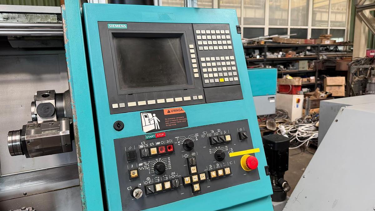 Used Tokarka CNC INDEX ABC  z podajnikiem pręta 