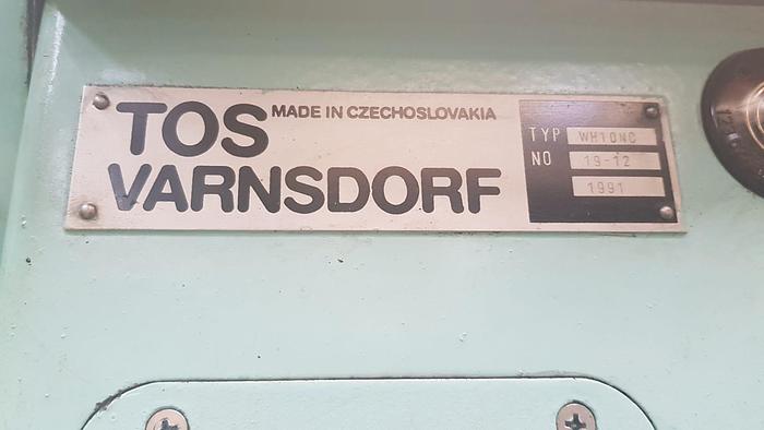 Used Wytaczarka TOS VARNSDORF WH 10 NC CNC 